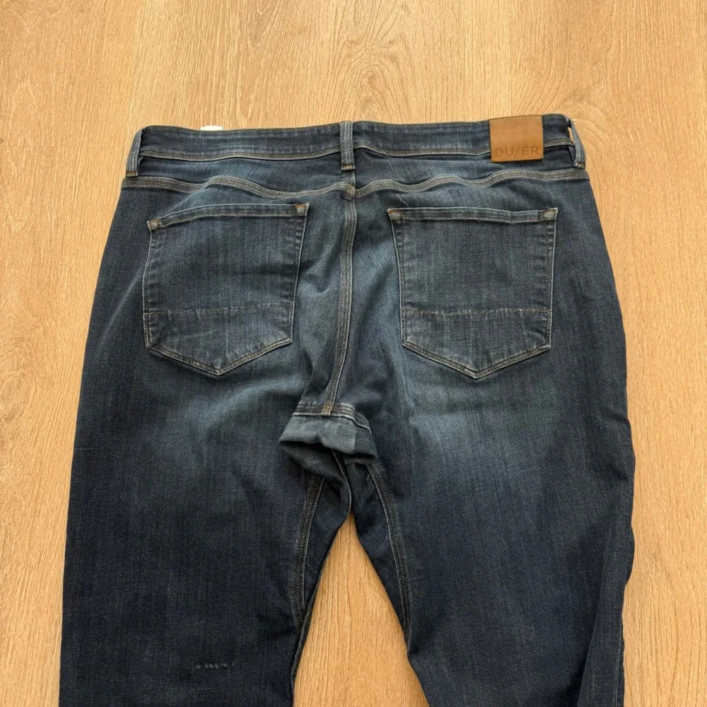 DU/ER L2X‎ Relaxed Fit Jeans Mens 38x30 Blue Performance Denim Dark Wash